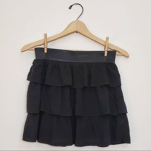 Amy Byer black tier 3/ruffled skirt Size: large 14